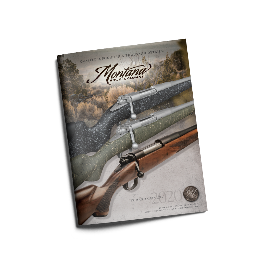 Montana Rifle Company - Product Catalog, Booklet, Brochure, Design, Layout and Printing
