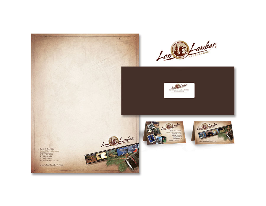 Lon Lauber - Logo Design and Branding, Stationery, Letterhead, Envelopes, and Business Cards
