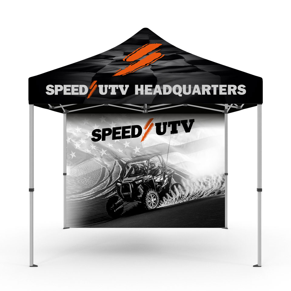 SPEED UTV / South Pacific Powersports - Event Canopy Tent & Backdrop Design & Print