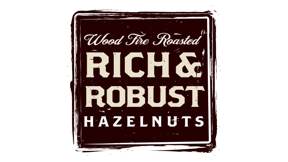Rich & Robust Hazelnuts - Logo Design and Branding