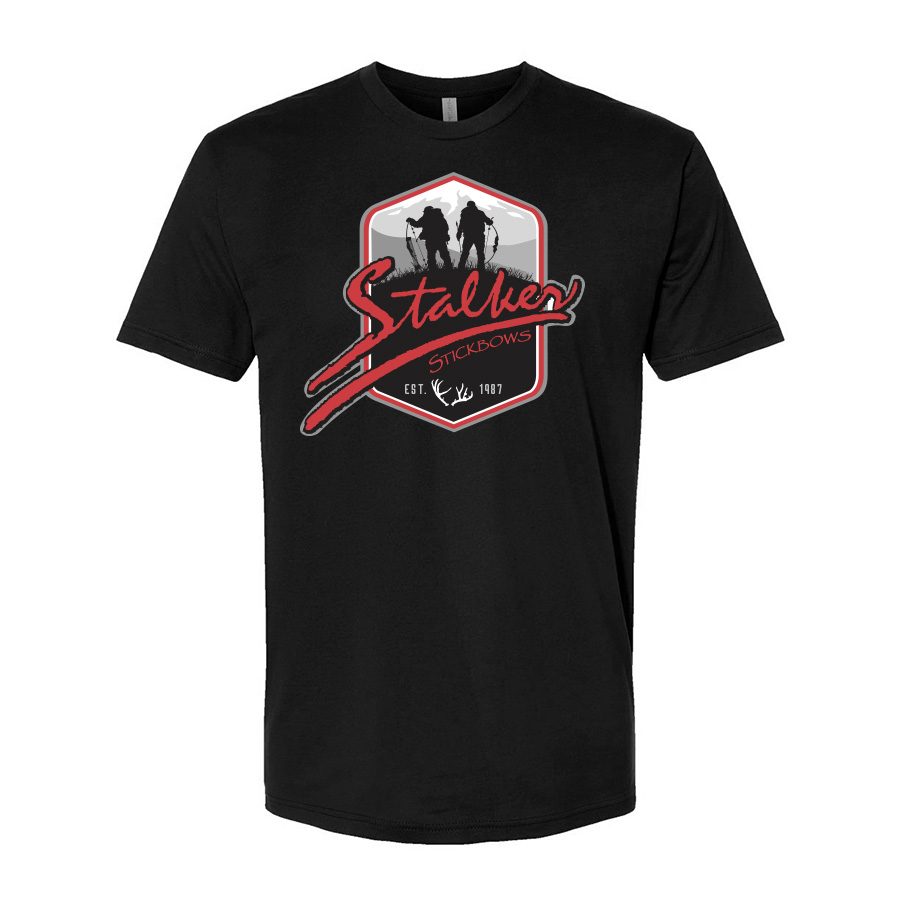 Stalker Stickbows - Logo Icon T-Shirt Apparel Design & Layout, Screenprinting