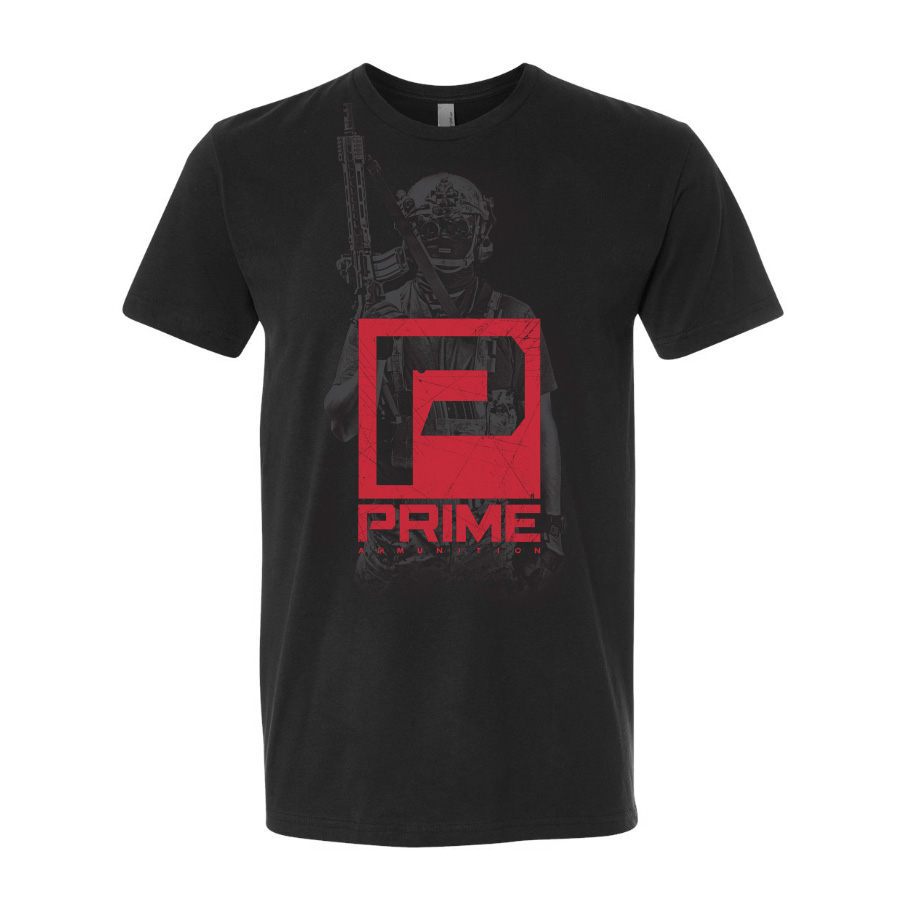 Prime Ammunition Tac - Logo Icon T-Shirt Apparel Design & Layout, Production