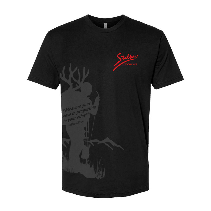 Stalker Stickbows Mike Mitten Quote - Logo Icon T-Shirt Apparel Design & Layout, Screenprinting