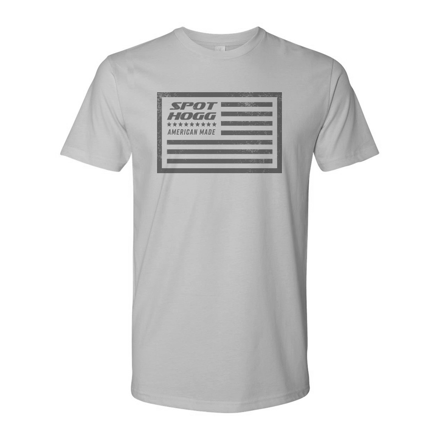 Spot Hogg American Made Flag - Logo Icon T-Shirt Apparel Design & Layout, Screenprinting