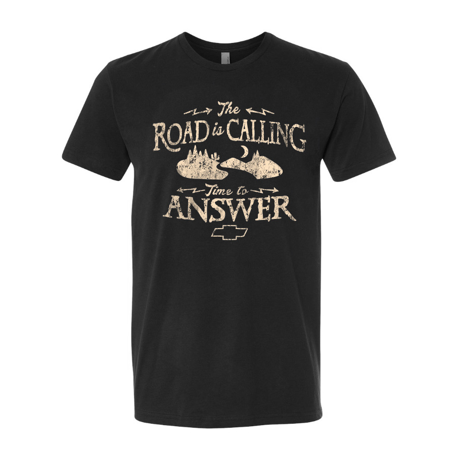 Chevrolet Road is Calling - Logo Icon T-Shirts Apparel Design & Layout, Production