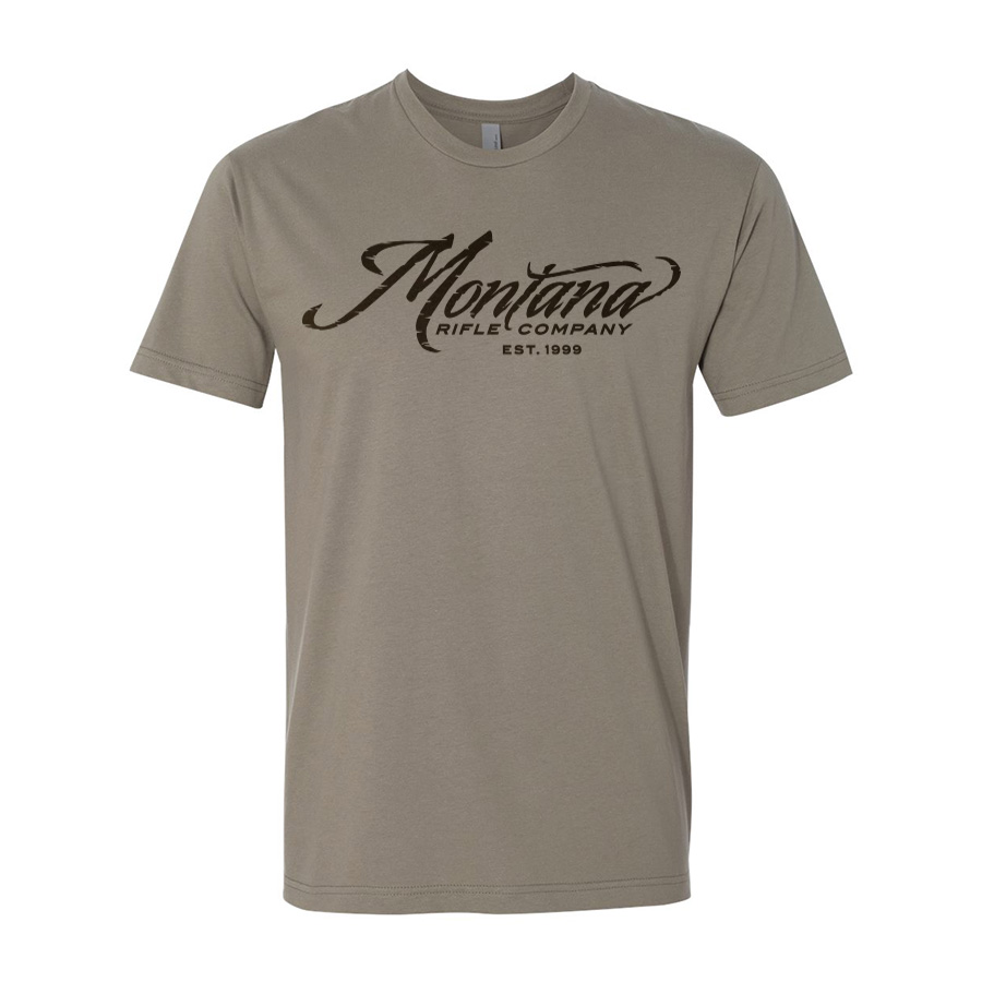 Montana Rifle Company - Logo Icon T-Shirt Apparel Design & Layout, Screenprinting