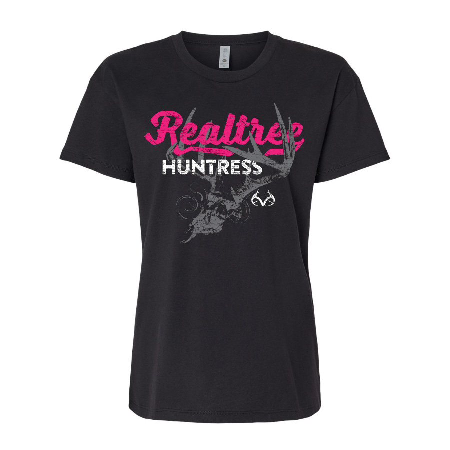 Realtree Huntress - Logo Icon T-Shirt Apparel Design & Layout, Production