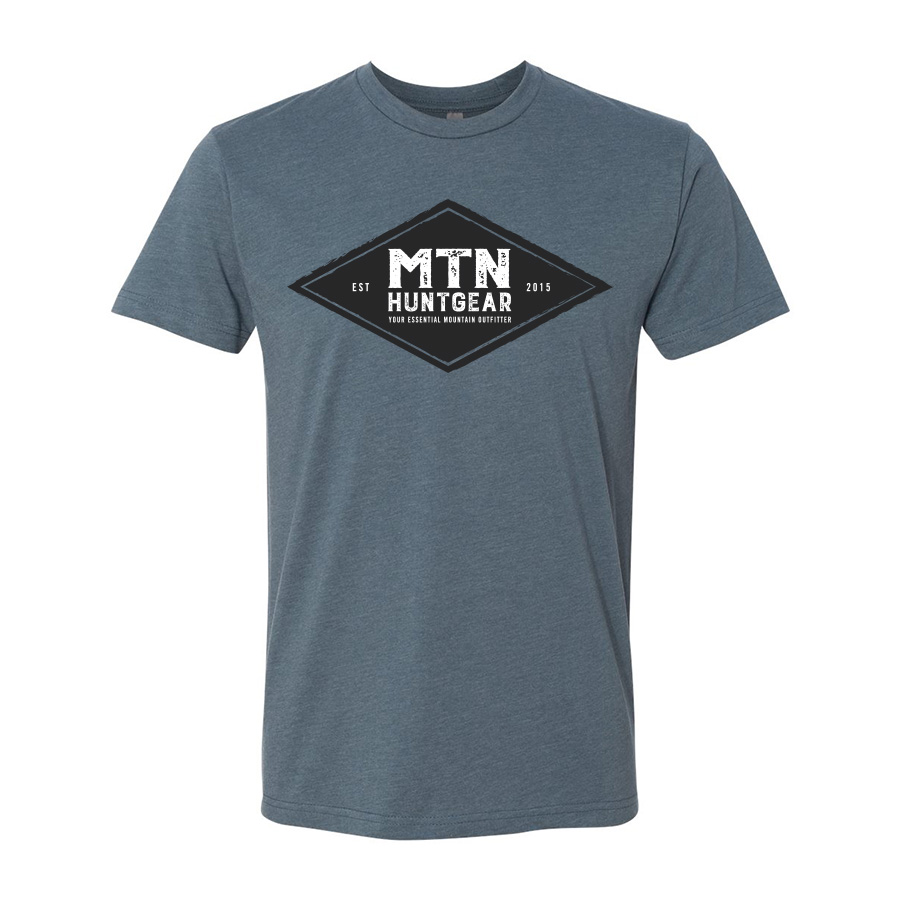 MTNHUNTGEAR - Logo Icon T-Shirt Apparel Design & Layout, Screenprinting