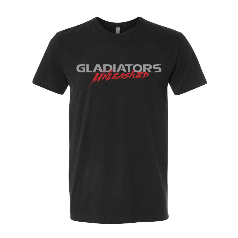 Gladiators Unleashed - Logo Icon T-Shirt Apparel Design & Layout, Production