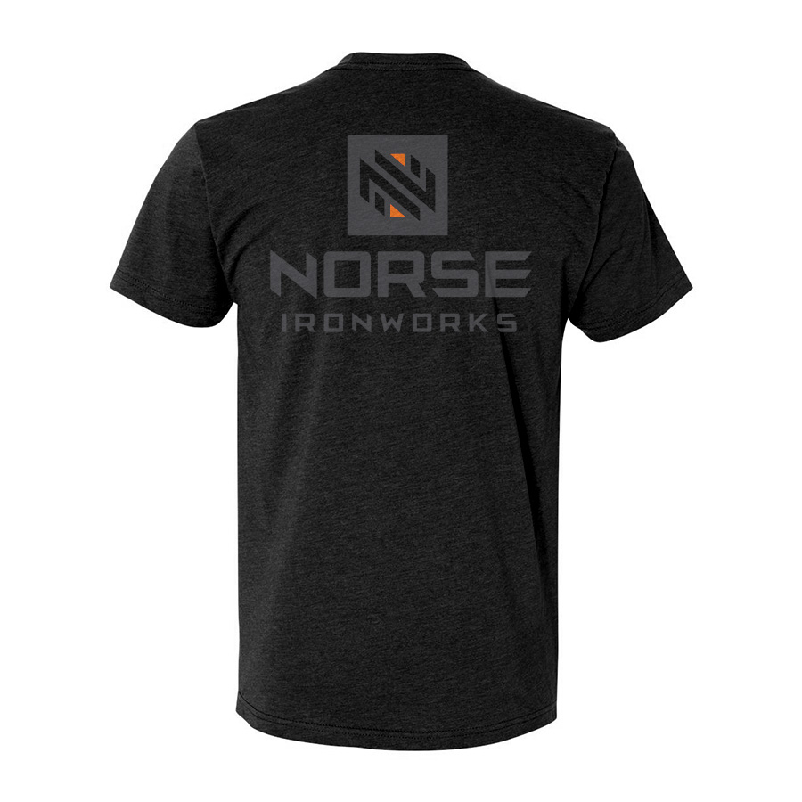 Norse Ironworks - Logo Icon T-Shirt Apparel Design & Layout, Screenprinting