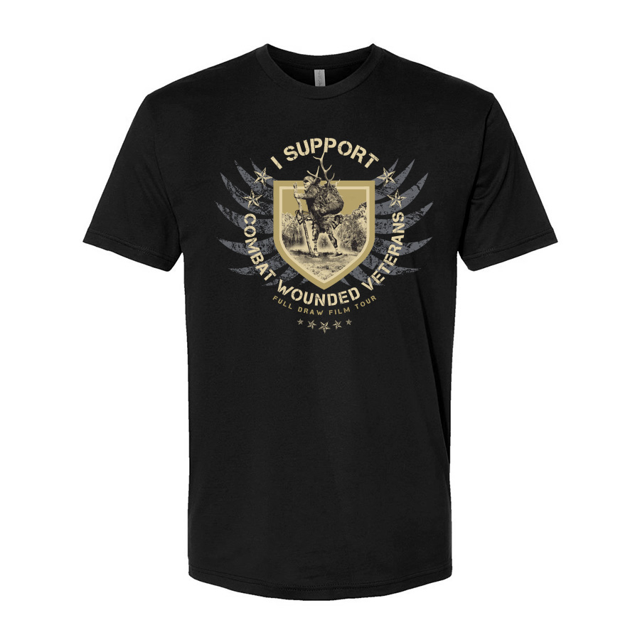 W4W Support Combat Vets - Logo Icon T-Shirt Apparel Design & Layout, Screenprinting