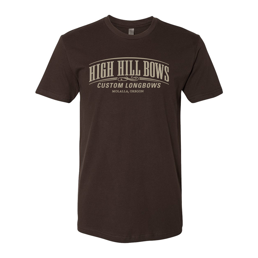High Hill Bows / Molalla Oregon - Logo Icon T-Shirt Apparel Design & Layout, Printing