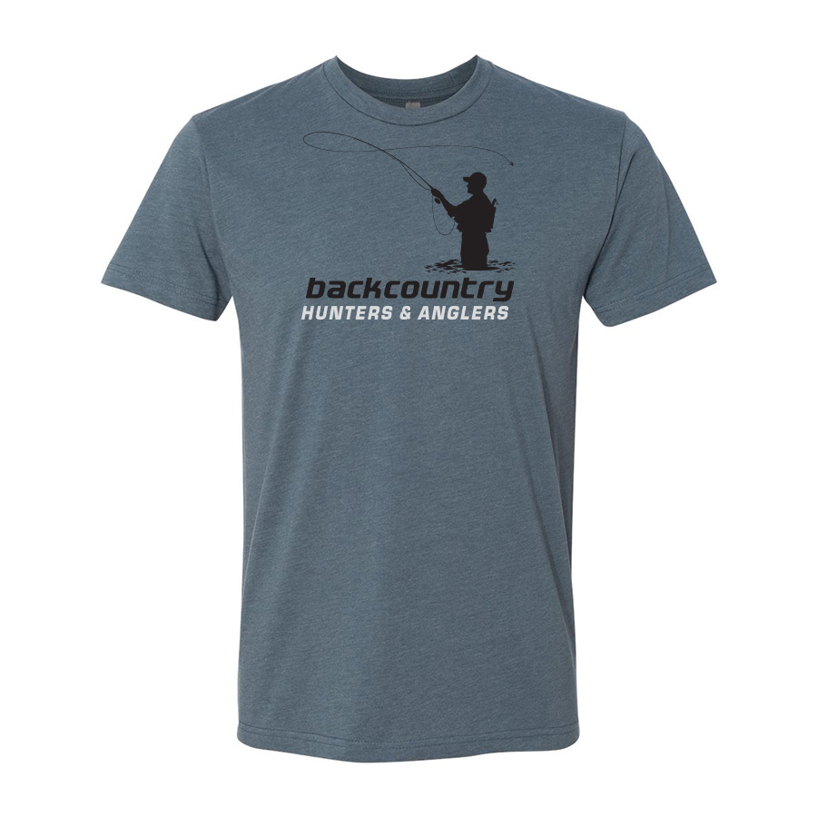 BHA Backcountry Hunters and Anglers Fish - Logo Icon T-Shirt Apparel Design & Layout, Printing