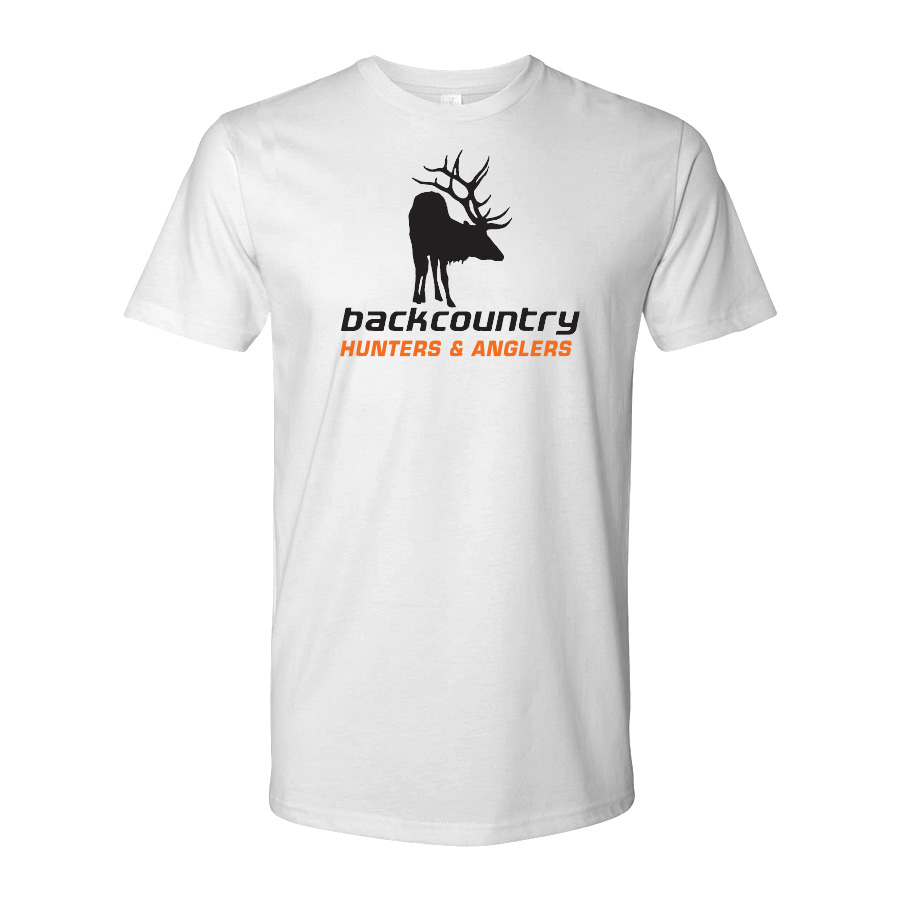 BHA Backcountry Hunters and Anglers Elk - Logo Icon T-Shirt Apparel Design & Layout, Printing