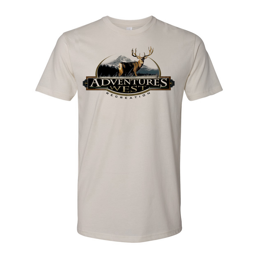 Adventures West Recreation - Logo Icon T-Shirt Apparel Design & Layout, Printing